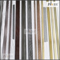 專業(yè)5*5、6*6、8*8方不銹鋼門和家具用裝飾線條 精品彩色不銹鋼裝