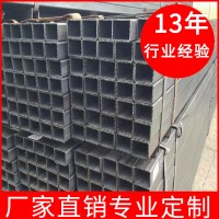 供應(yīng)貨架專用黑方管現(xiàn)貨供應(yīng)Q235B方管50*100