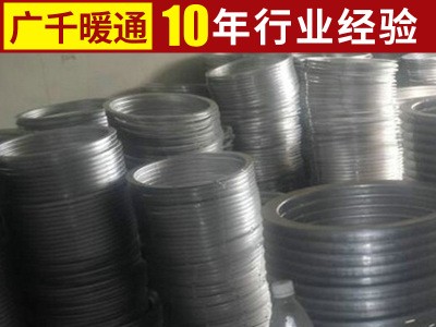 廠家熱銷 廣千暖通鍍鋅扁鋼法蘭螺旋風管連接法蘭 品質保證