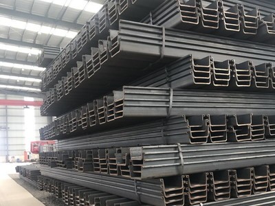 國標(biāo)Q345B熱軋鋼板樁 水利工程用國標(biāo)鋼板樁 3號(hào)4號(hào)拉森鋼板樁