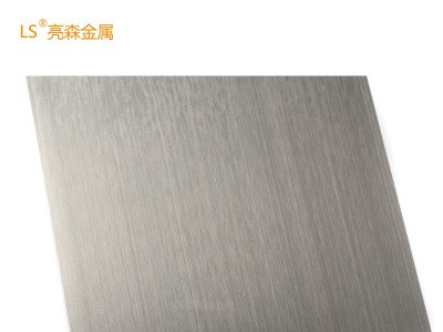 304黑鈦不銹鋼板 黑色拉絲不銹鋼廚具板材 可折彎定制 亮森金屬