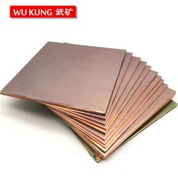 LED紫銅線路板廠家 表面無(wú)刮痕 可切高溫膜T2紫銅板C1100紫銅板