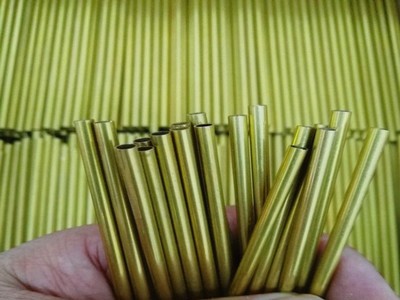 黃銅管毛細(xì)管環(huán)保光亮銅管 無縫精密切割H62 H65 T2紫銅管純銅管