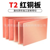 批發(fā)環(huán)保紫銅板 1*2m紫銅板 T2紫銅板 大板面紫銅板可定制切割