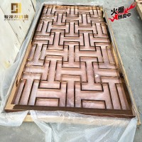 304廠家批發(fā)彩色不銹鋼屏風(fēng)鏤空 客廳玄關(guān)隔斷花格鏤空不銹鋼屏風(fēng)