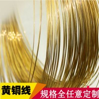 現(xiàn)貨供應(yīng)優(yōu)質(zhì)黃銅線軟態(tài)黃銅線，全軟H65黃銅線，訂做H65黃銅扁線