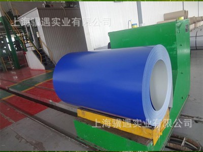 上海寶鋼墨藍(lán)彩涂卷0.35-2.0mm厚度彩鋼卷 現(xiàn)貨供應(yīng)