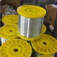 廠家供應(yīng)鍍鋅軟鐵絲 0.45 0.5口罩鼻梁絲 工藝品絲捆綁絲