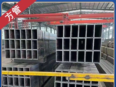 天津供應(yīng)Q235熱鍍鋅方矩管護(hù)欄用50*50鍍鋅帶方管