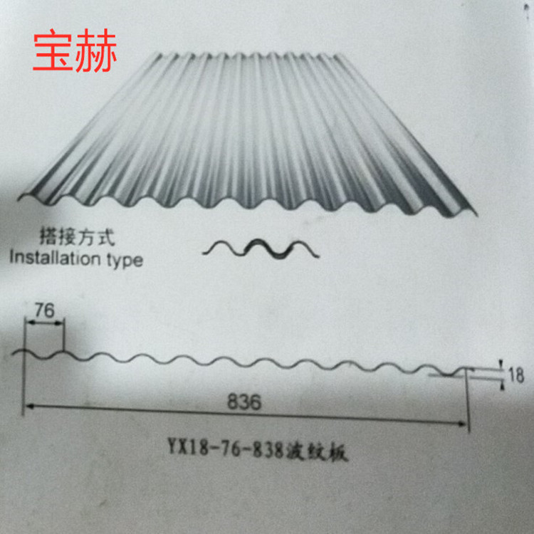 波瓦836尺寸