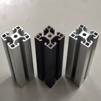 OB454歐標鋁型材鋁合金方管型材流水線設備魚缸框架可切割