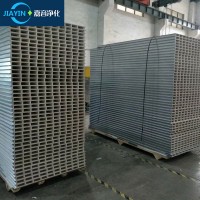 機(jī)制彩鋼板機(jī)制巖棉板彩鋼巖棉復(fù)合板防火巖棉夾芯內(nèi)墻凈化巖棉板