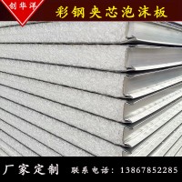 機制泡沫夾心板雙層彩鋼夾芯泡沫板防火隔熱復(fù)合板車間隔墻夾芯板