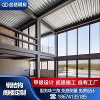 深圳搭建戶外平臺(tái)搭建復(fù)式二層鋼結(jié)構(gòu)閣樓雙層房屋鋼結(jié)構(gòu)樓梯