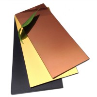 進(jìn)口德國安鋁1100G 320G金色鏡面鋁板，銀色鏡面鋁卷