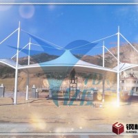 襄陽休閑廣場(chǎng)膜結(jié)構(gòu)景觀