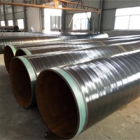 燃?xì)廨斔陀眉訌?qiáng)級(jí)3PE防腐螺旋鋼管外聚乙烯3PE內(nèi)環(huán)氧粉末防腐鋼管