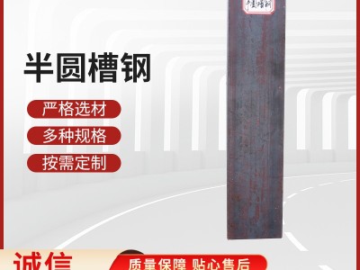 廠家批發(fā)供應(yīng) 熱軋半圓凹型鋼