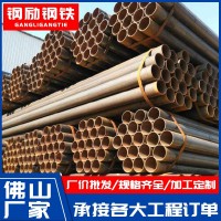 廣東批發(fā)焊管直縫焊管鐵焊管薄壁大小口徑直縫焊管高頻焊管規(guī)格全