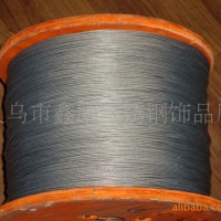 供應(yīng)不銹鋼包膠鋼絲線電鍍金屬絲繩不銹鋼線材珠簾燈具配件批發(fā)