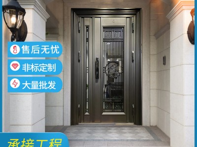 佛山廠家供應(yīng)韓式不銹鋼門 入戶門防盜門 別墅平開進(jìn)戶門批發(fā)